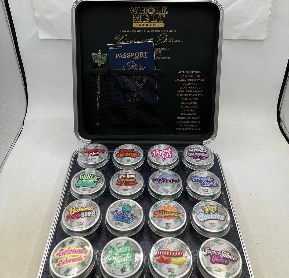 Authentic Whole Melts Badder
Passport Edition
$1300 - P
$700 - HP
$400 - QP
$140 - Zip
Flavors
- Appleberry Kush
- Garlic Mintz
- Banana Punch Water
- Gelonade
- Blood Orange
- King Louis Papaya
- Blueberry Gelato
- Kush Mintz
- Legends OG
- Slurricane
- Mimosa
- Strawnana
- Modified Grapes
- Monster Cookies
- Trifi Cookies
- Super Silver Haze
Shipping and money transfer is included in price.